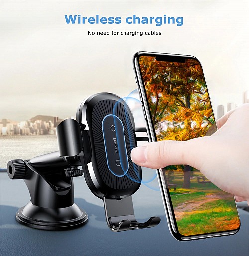 Baseus WXYL-A01 Osculum Suction Wireless Gravity Car Charger