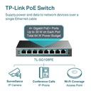 TP-Link TL-SG108PE 8-Port Gigabit Easy Smart PoE Switch with 4 PoE+ Ports