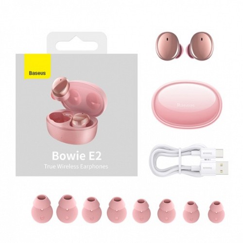 Baseus Headphones In Ear TWS Bowie E2 Pink