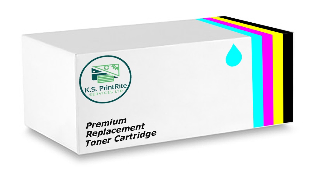 Replacement HP 508X Cyan LaserJet Toner Cartridge (CF361X)