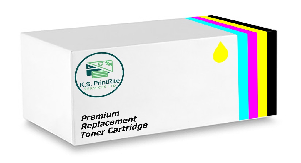 Replacement HP 508X Yellow LaserJet Toner Cartridge (CF362X)