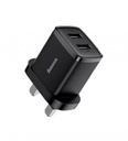 Baseus Charger Wall 2xUSBA 2.1A UK Black