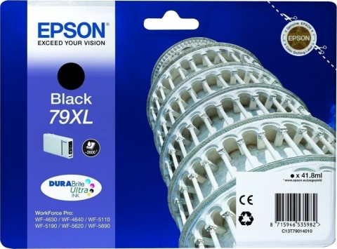 Epson 79XL Black Original Ink Cartridge (C13T79014010)