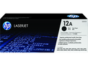 HP 12A Black Original LaserJet Toner Cartridge (Q2612A)