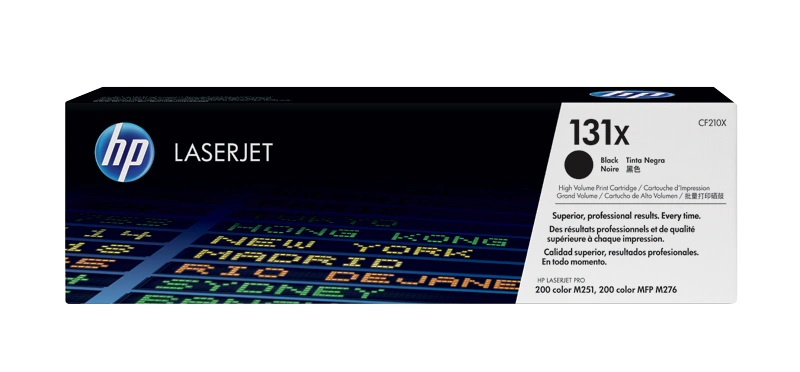 HP 131A Black Original LaserJet Toner Cartridge (CF210A)