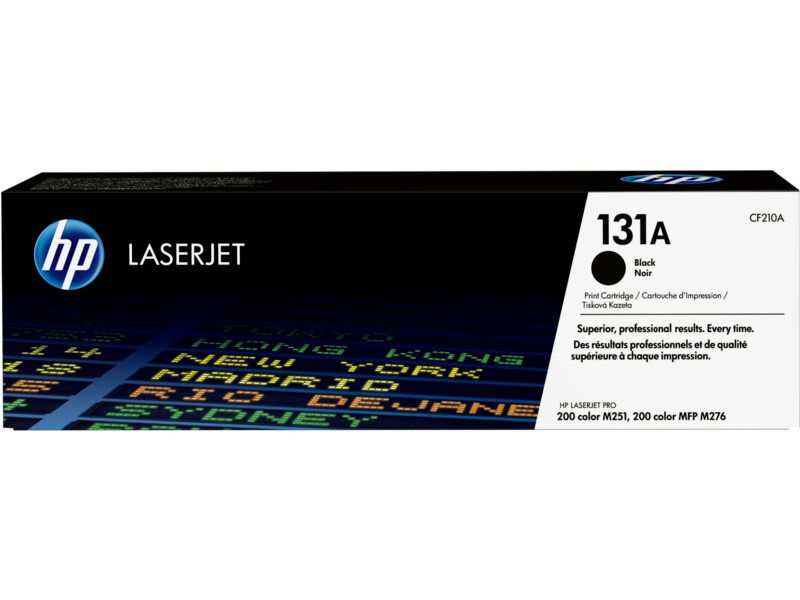 HP 131X High Yield Black Original LaserJet Toner Cartridge (CF210X)