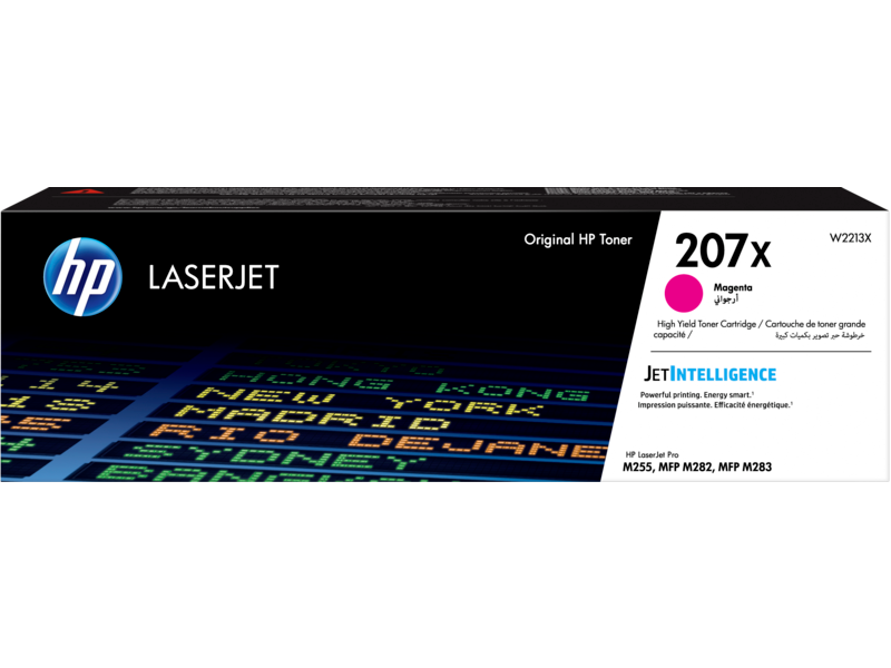 HP 207X High Yield Magenta Original LaserJet Toner Cartridge (W2213X)