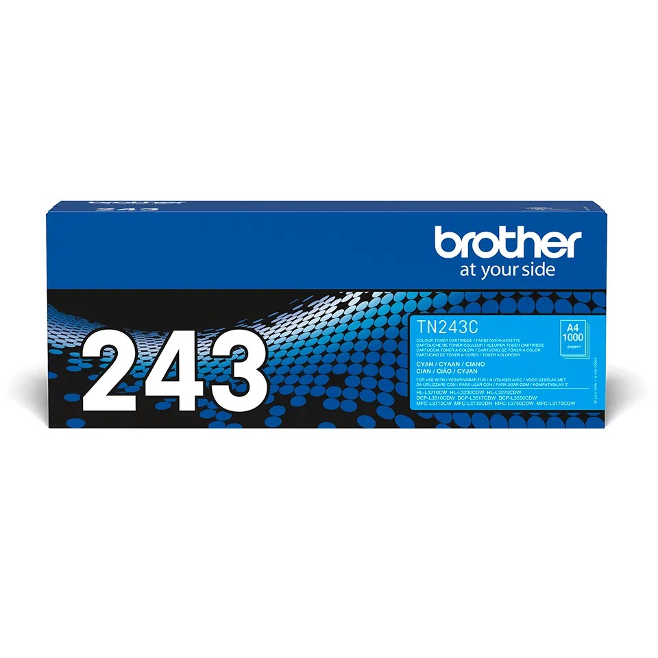 Brother TN-243 Cyan Original Toner Cartridge (TN243)