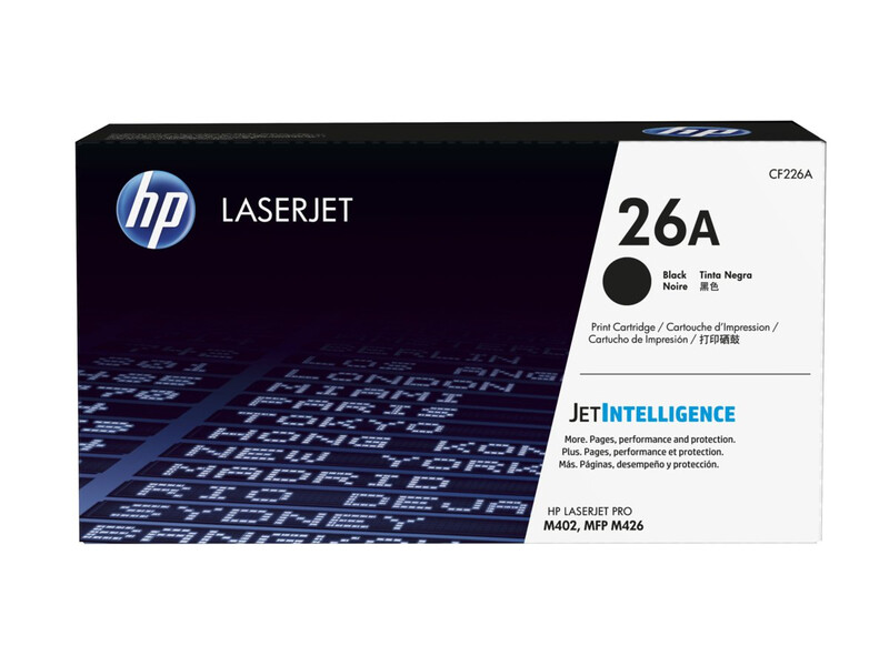 HP 26A Black Original LaserJet Toner Cartridge (CF226A)