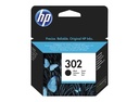 HP 302 Black Original Ink Cartridge (F6U66AE)