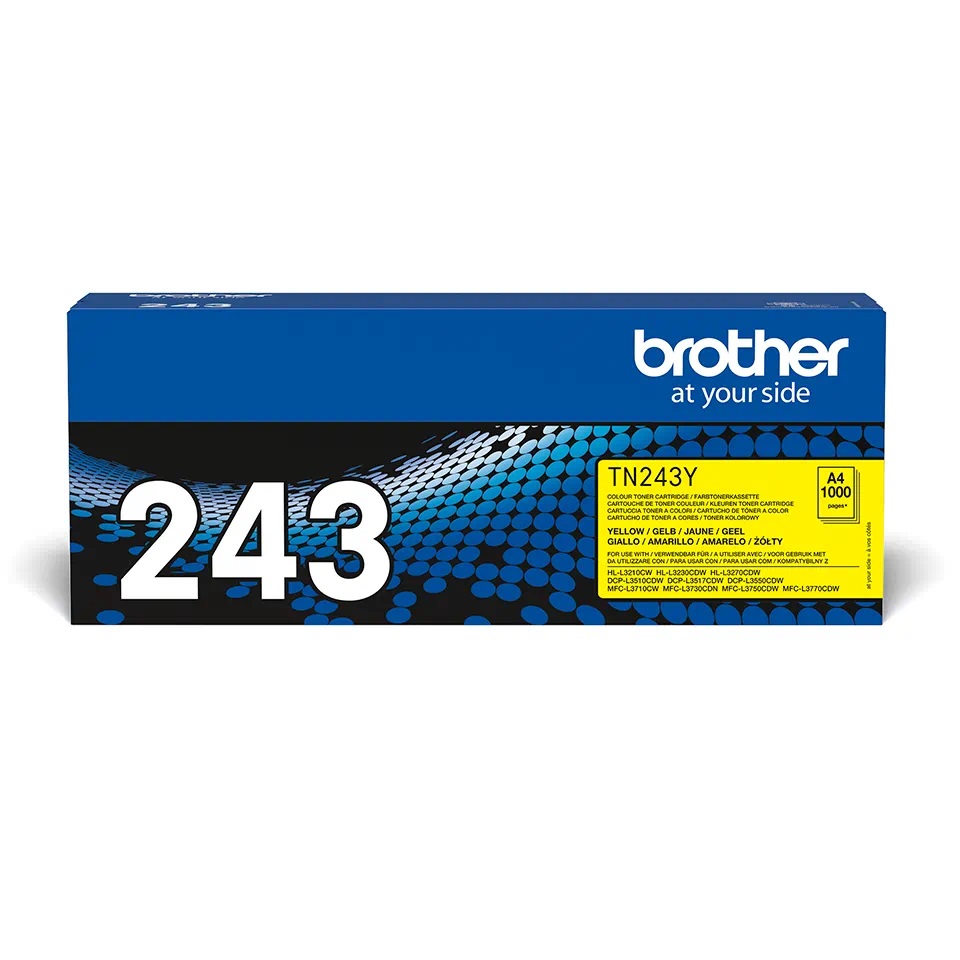 Brother TN-243 Yellow Original Toner Cartridge (TN243)