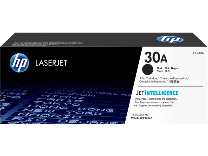 HP 30A Black Original Laser Toner Cartridge (CF230A)