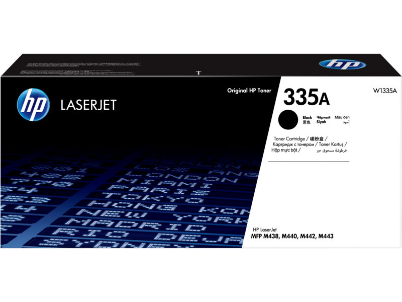 HP 335A Black Original LaserJet Toner Cartridge (W1335A)