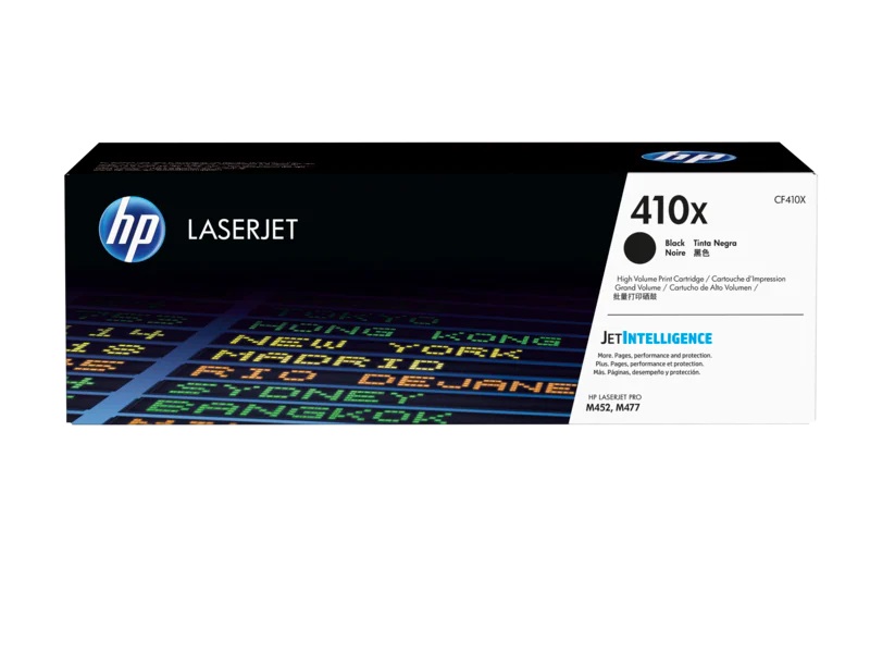 HP 410X High Yield Black Original LaserJet Toner Cartridge (CF410X)