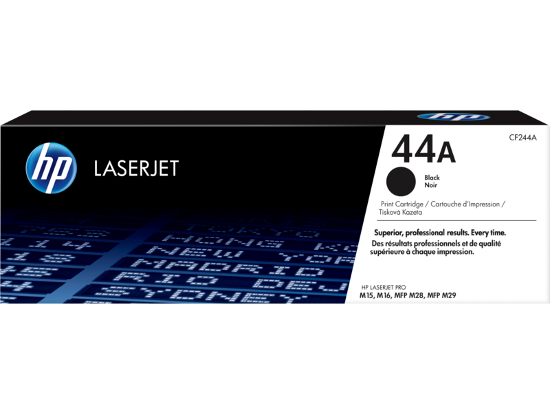 HP 44A Black Original LaserJet Toner Cartridge (CF244A)