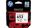 HP 653 Tri-color Original Ink Advantage Cartridge (3YM74AE)