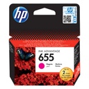 HP 655 Magenta Original Ink Advantage Cartridge (CZ111AE)