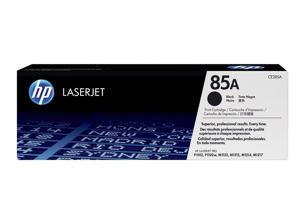 HP 85A Black Original LaserJet Toner Cartridge (CE285A)