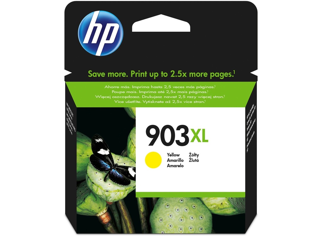 HP 903XL High Yield Yellow Original Ink Cartridge (T6M11AE)