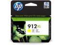 HP 912XL High Yield Yellow Original Ink Cartridge (3YL83AE)