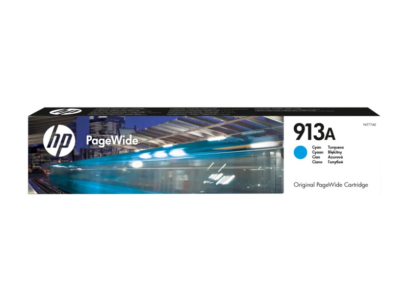 HP 913A Cyan Original PageWide Cartridge (F6T77AE)