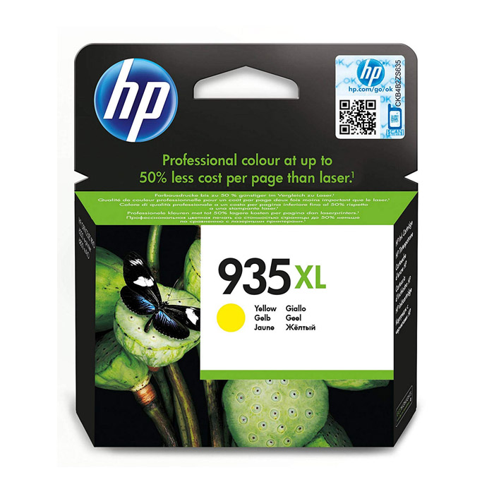 HP 935XL High Yield Yellow Original Ink (C2P26AE)