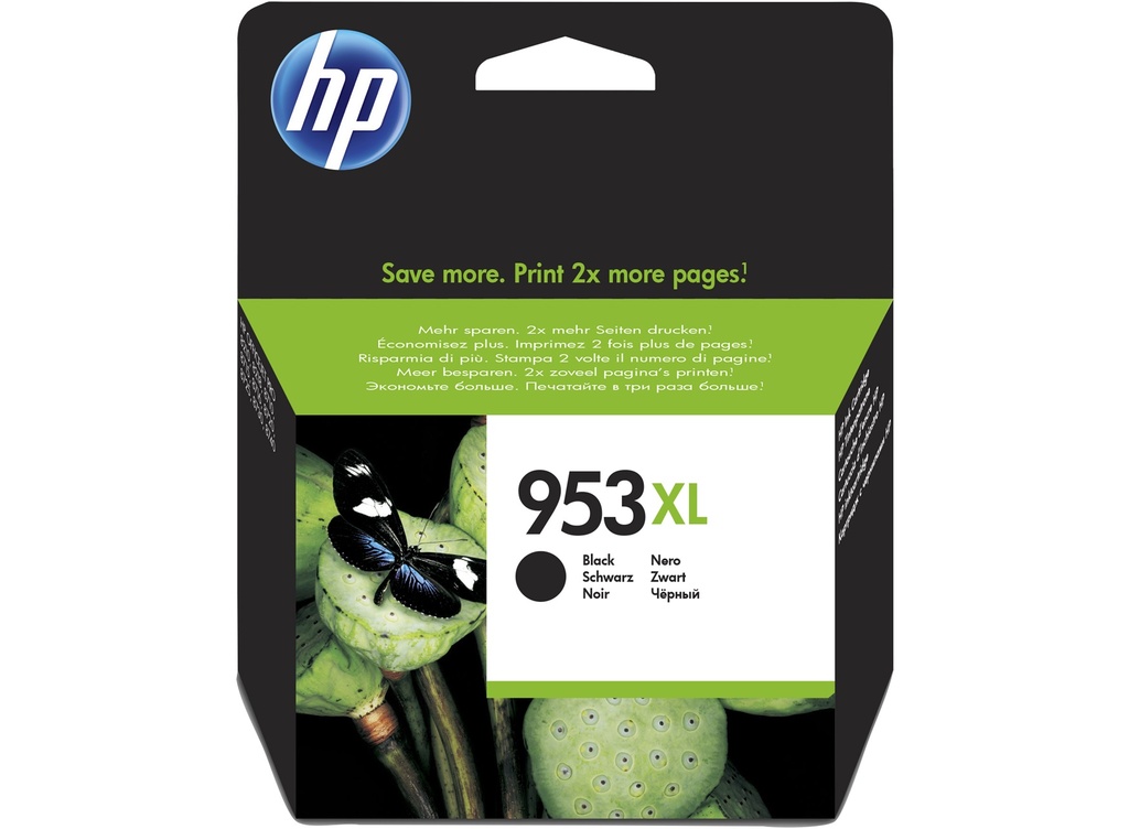 HP 953XL High Yield Black Original Ink Cartridge (L0S70AE)