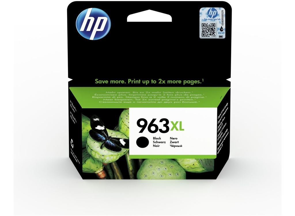 HP 963XL High Yield Black Original Ink Cartridge (3JA30AE)