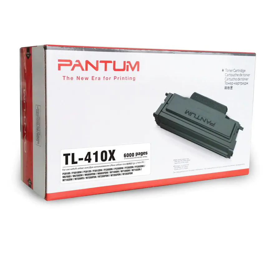 Pantum TL-410X High Yield Black Original Toner Cartridge (TL410X)