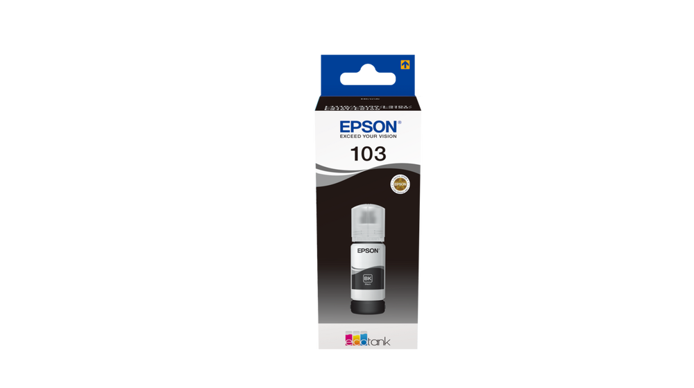 Epson 103 Black Original Ink Bottle 65ml (C13T00S14A)
