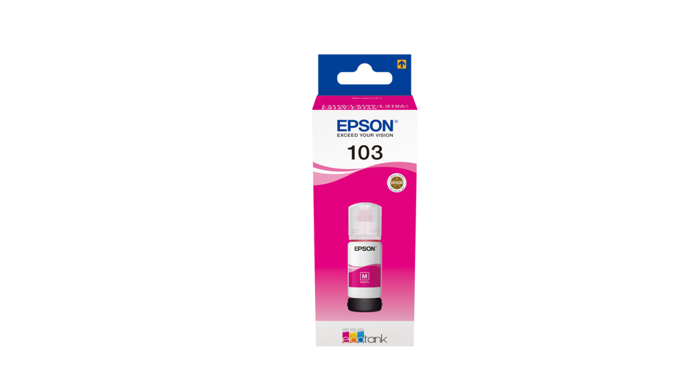 Epson 103 Magenta Original Ink Bottle 65ml (C13T00S34A)