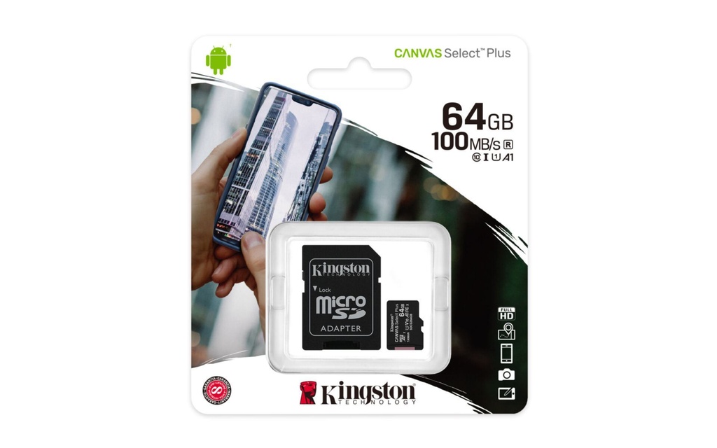 Kingston Canvas Select Plus Micro SDXC 64GB