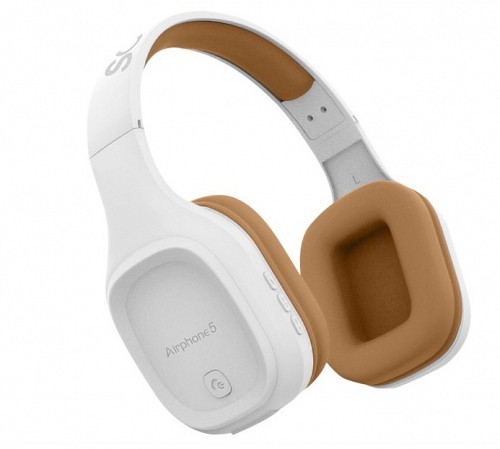 SonicGear Airphone 7 Bluetooth Headphones White Gold