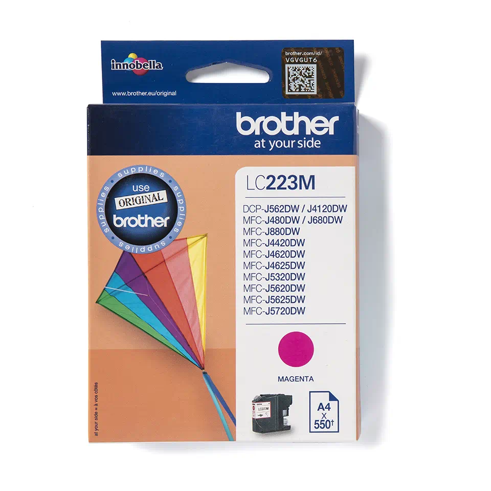 Brother LC223 Magenta Original Ink Cartridge (LC-223)