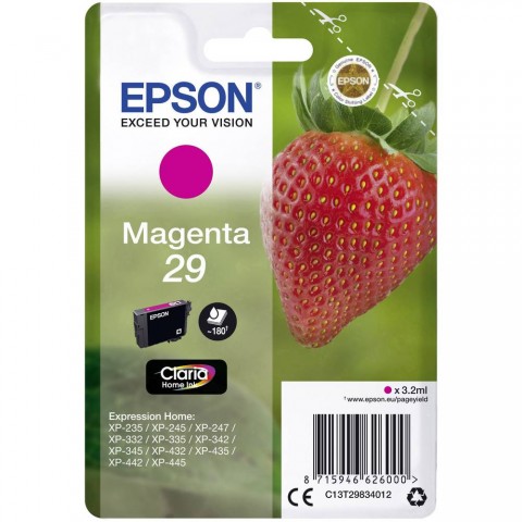 Epson 29 Magenta Original Ink Cartridge (C13T29834012)
