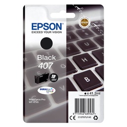 Epson 407 Black Original Ink Cartridge (C13T07U140)