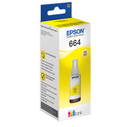Epson 664 Yellow Original Ink Bottle 70ml (C13T66444A)