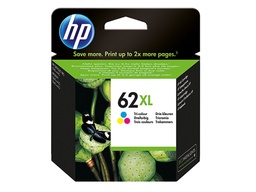 HP 62XL Tri-Color Original Ink Advantage Cartridge