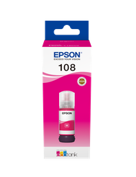 [C13T09C34A] Epson 108 Magenta Original Ink Bottle 70ml (C13T09C34A)
