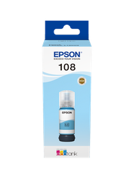 [C13T09C54A] Epson 108 Light Cyan Original Ink Bottle 70ml (C13T09C54A)