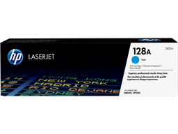 HP 128A Cyan Original LaserJet Toner Cartridge (CE321A)