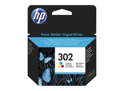 HP 302 Color Original Ink Cartridge (F6U65AE)