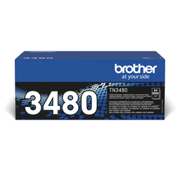 Brother TN-3480 High Yield Black Original Toner Cartridge (TN3480)