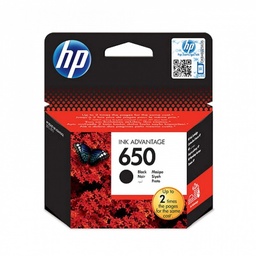 HP 650 Black Original Ink Advantage Cartridge (CZ101AE)
