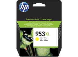 HP 953XL High Yield Yellow Original Ink Cartridge (F6U18AE)