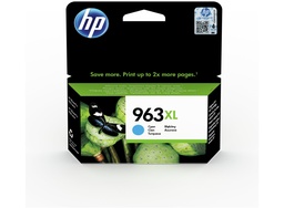 HP 963XL High Yield Cyan Original Ink Cartridge (3JA27AE)