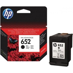 HP 652 Black Original Ink Advantage Cartridge (F6V25AE)