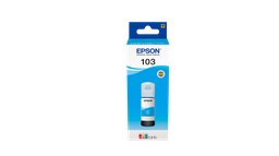 Epson 103 Cyan Original Ink Bottle 65ml (C13T00S24A)
