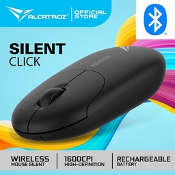 Alcatroz Airmouse L6 Chroma Rechargeable Wireless Mouse Black