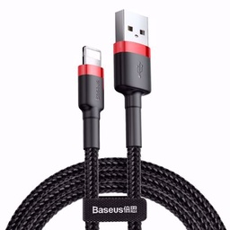 Baseus Cafule Braided Lightning Cable 2A 3m Black/Red